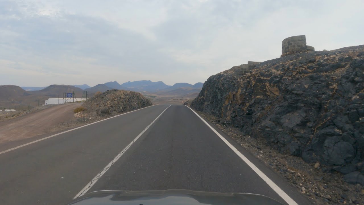 【4K60】 Driving Fuerteventura - Morro jable to La-Pared