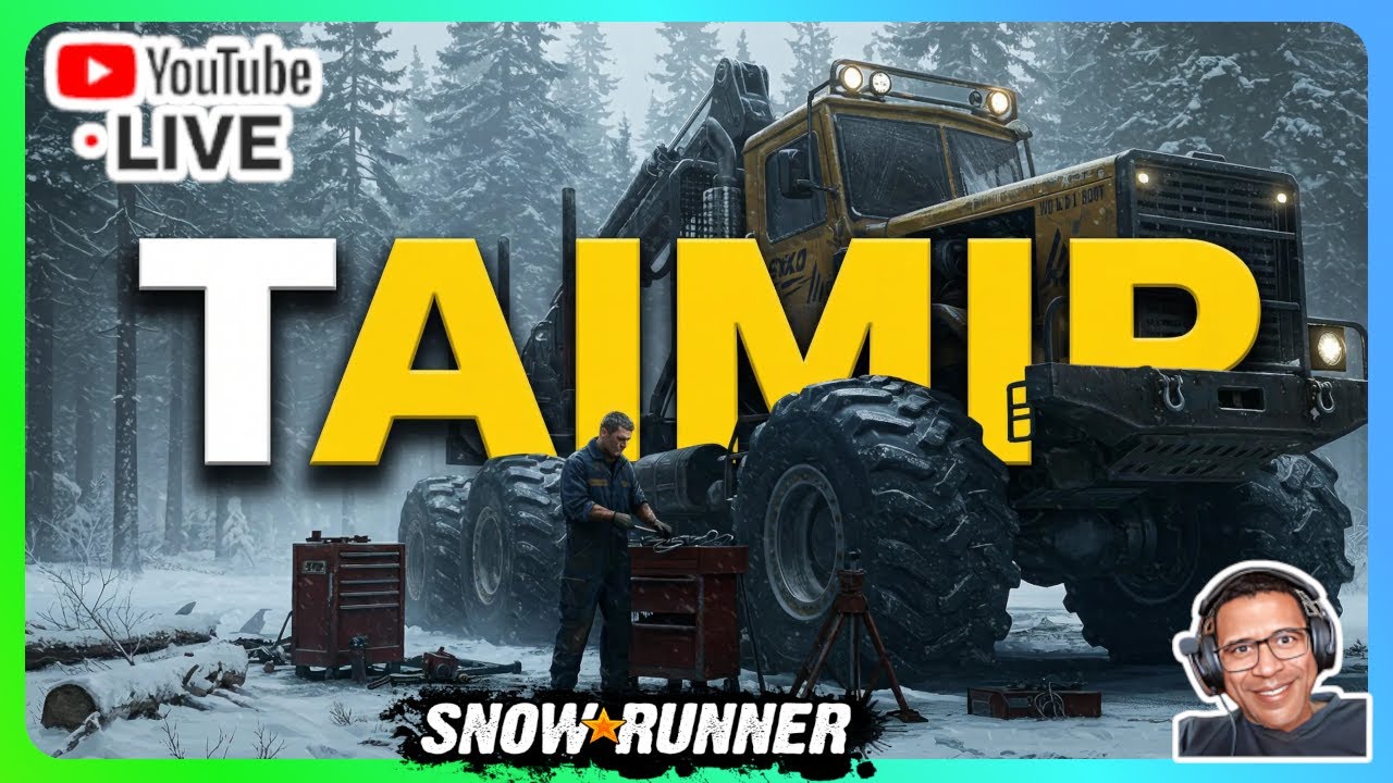 SNOWRUNNER | JOGO BASE | TAIMIR Pt.02 #snowrunner #gameplay #monkey_tony