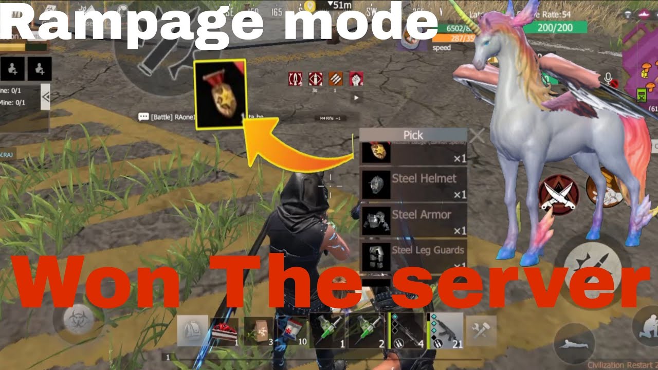 Last Island of Survival 😱 Rampage Mode Base Raid & Epic PVP Fights