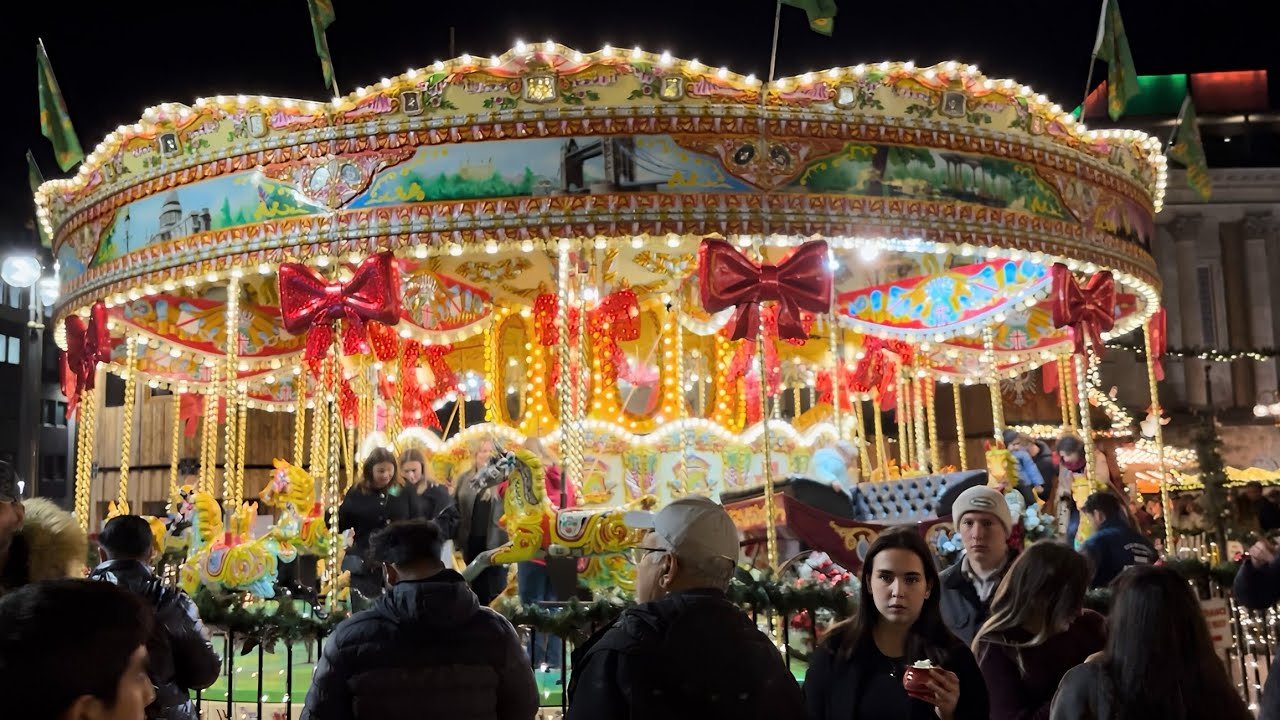 Birmingham’s Frankfurt Christmas Market 2025 4K