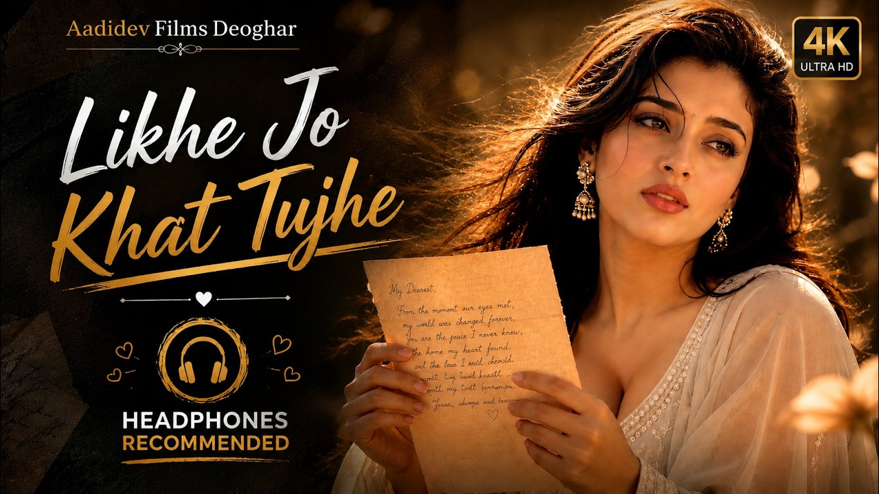 Likhe Jo Khat Tujhe 💌 (4K Video) | 90s Nostalgic Memories | Old Is Gold | Heart Touching Hindi Song