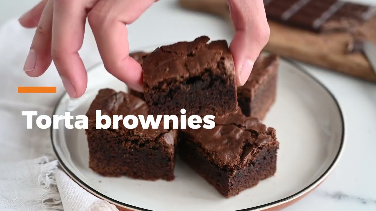 Torta brownies al cioccolato - facile, ma perfetta per fare bella figura!