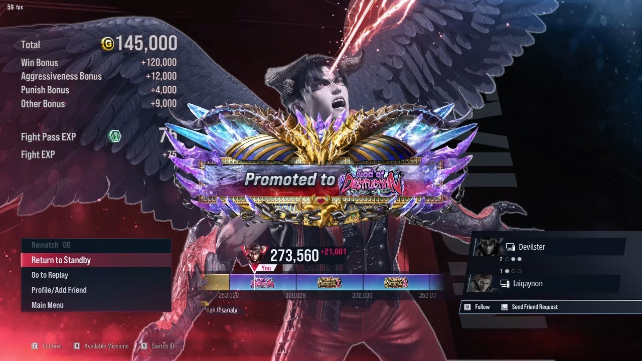 DevilJin Takes God Of Destruction Promo With Full Aggression!