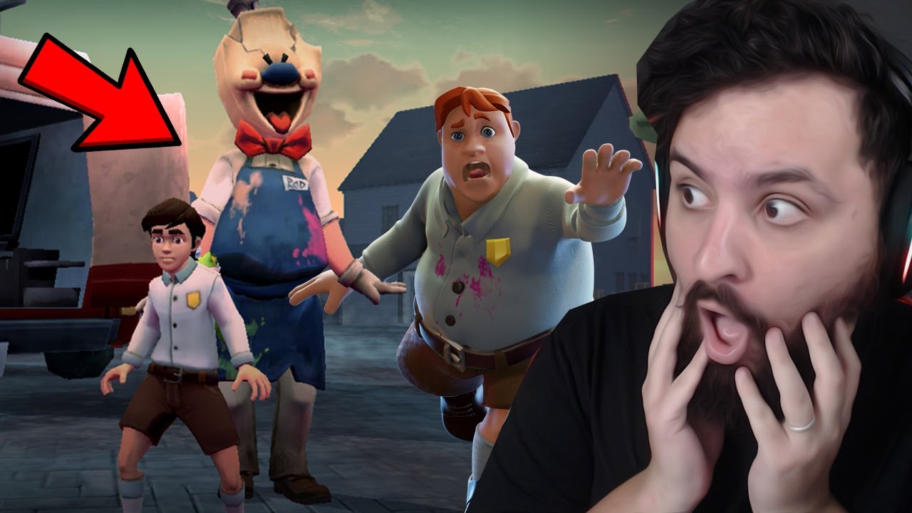 JOGANDO O NOVO JOGO MULTIPLAYER DO SORVETEIRO ROD (Ice Scream 6) !! - Horror Brawl