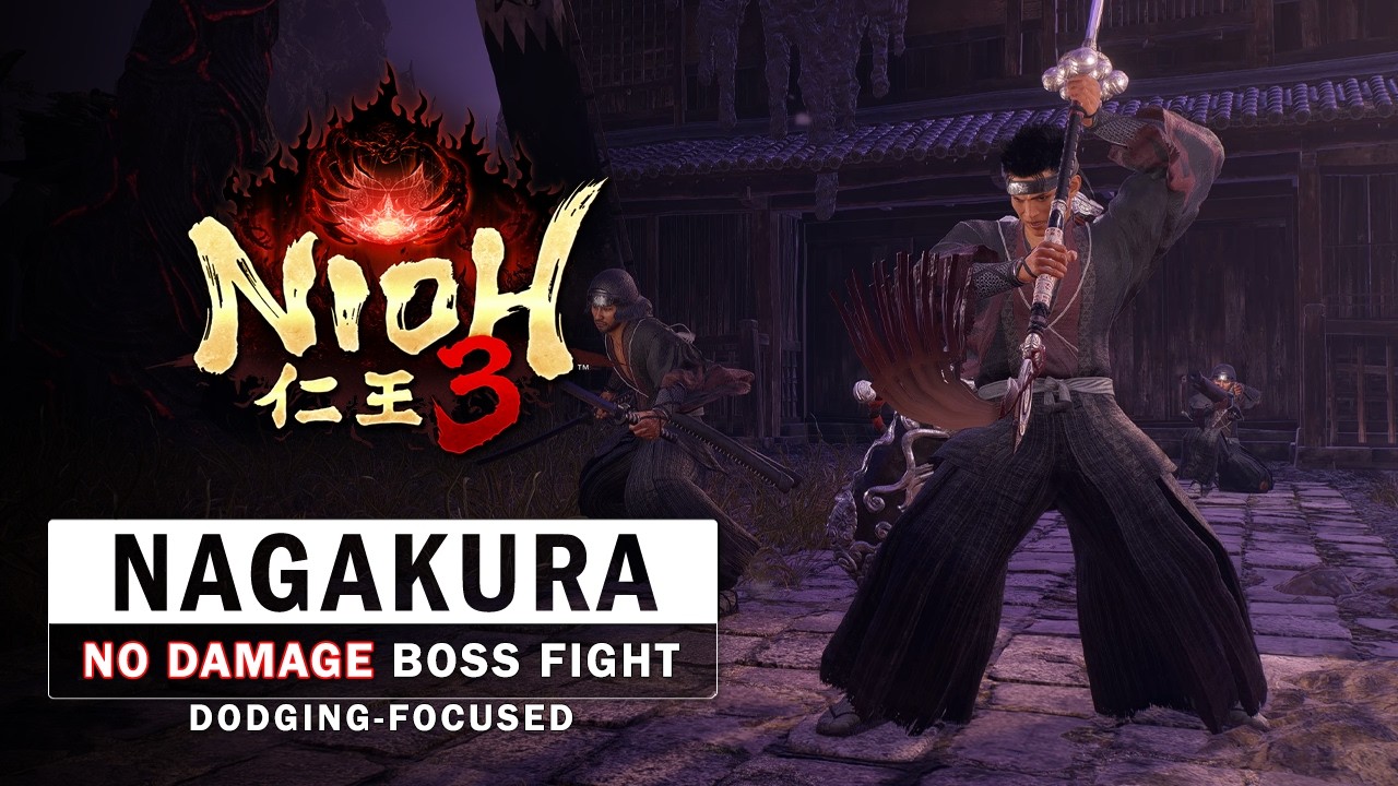 Nioh 3 — Бой с боссом Нагакура Шинпачи (без повреждений)
