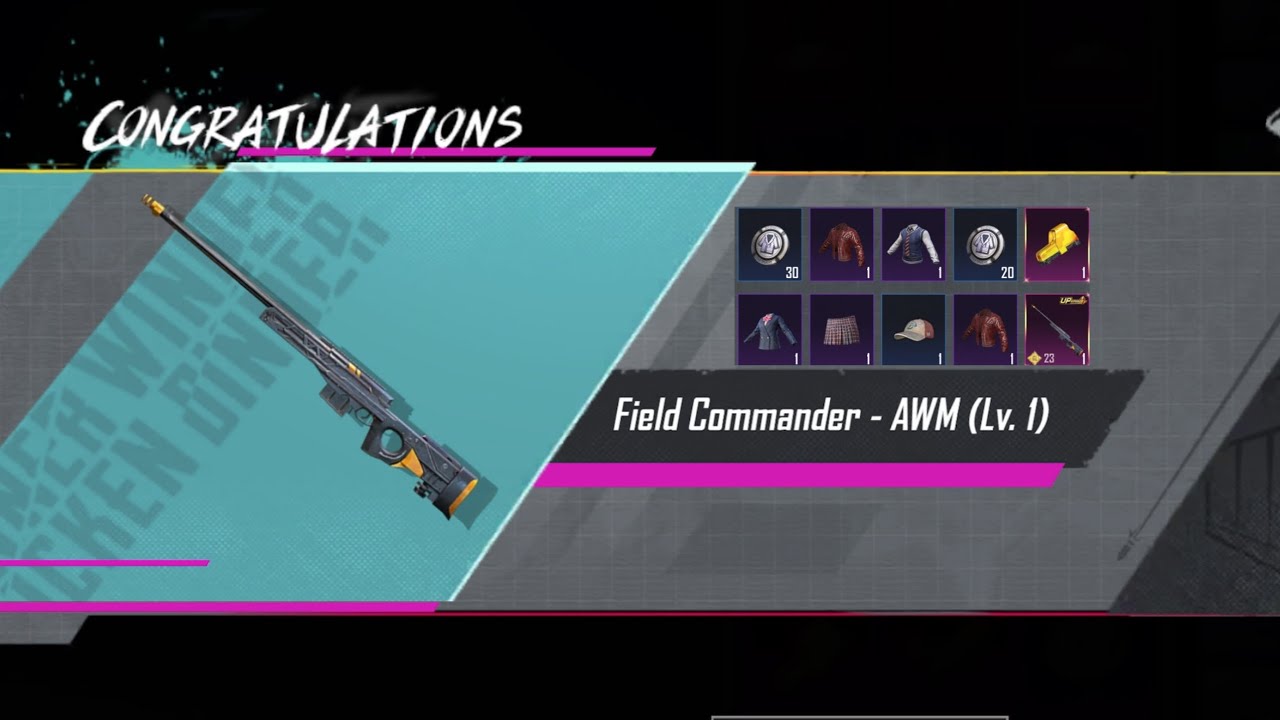 Field Commander AWM | New Premium Crate OP Opening 🔥