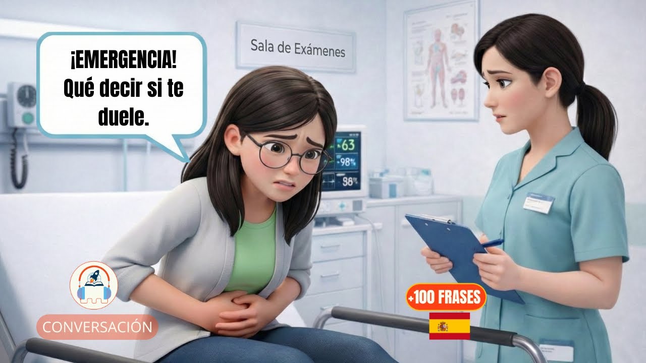 Real Spanish Conversation – Medical Emergencies & Hospital Vocabulary (A1-A2)