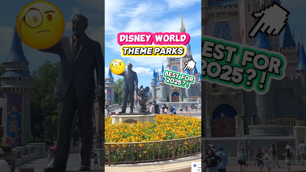 ЛУЧШИЙ парк Disney World для посещения в 2025 году! 😮🏰 (Планировка и информация о парке)