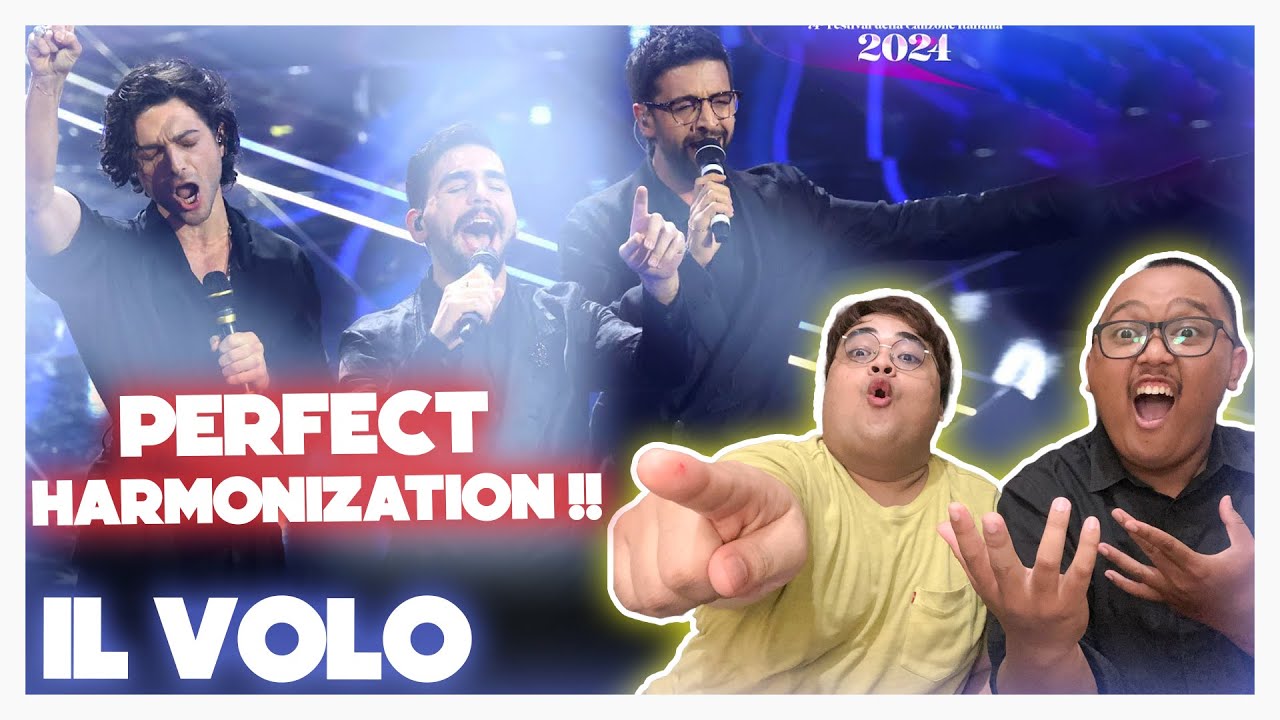 Il Volo canta - Capolavoro | Sanremo 2024 REACTION