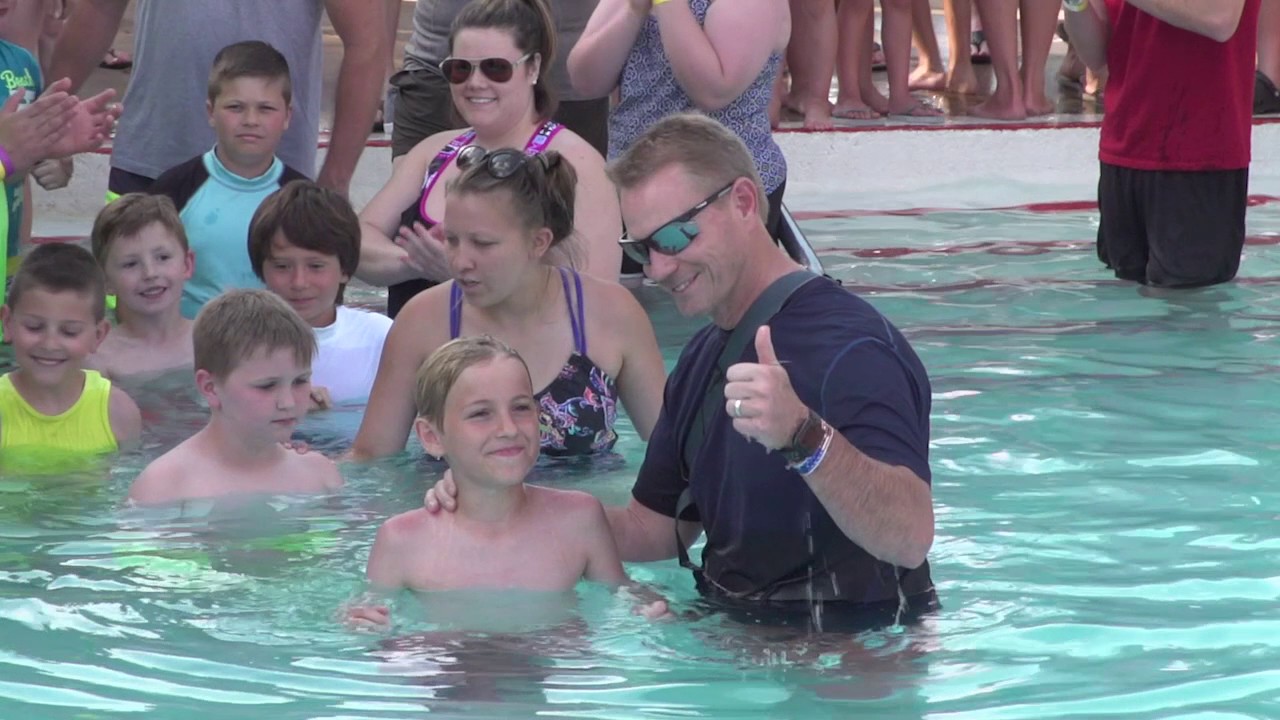 2017 Hawaiian Falls Baptism Service
