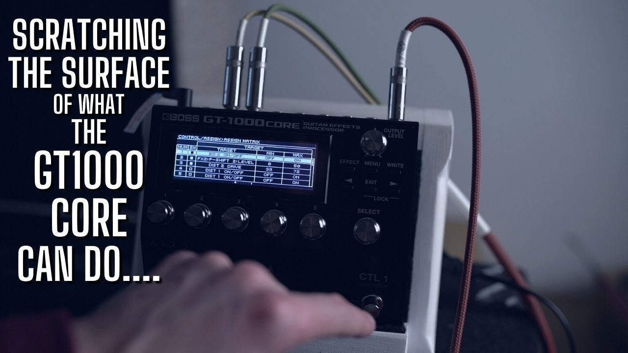 Boss GT1000 Core — мощь матрицы назначения