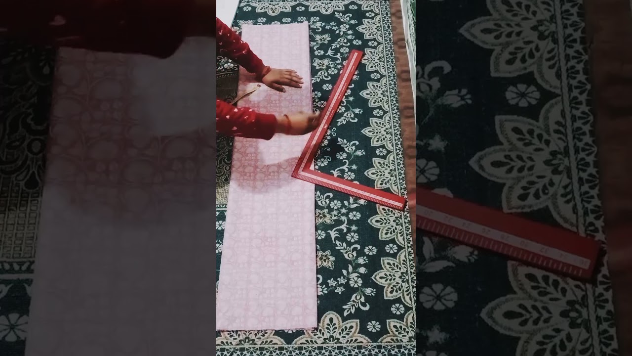 Simple kurti cutting #viral#cuttingskills #cutting#, trending kurti