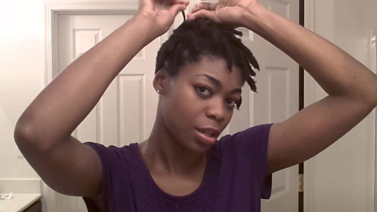 4C Natural Hair - Edgy/Fun Updo - NaturalMe4C
