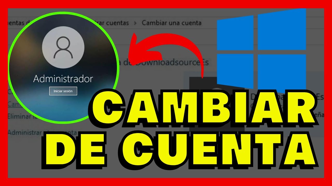 ✅CAMBIAR CUENTA DE ADMINISTRADOR EN WINDOWS 10