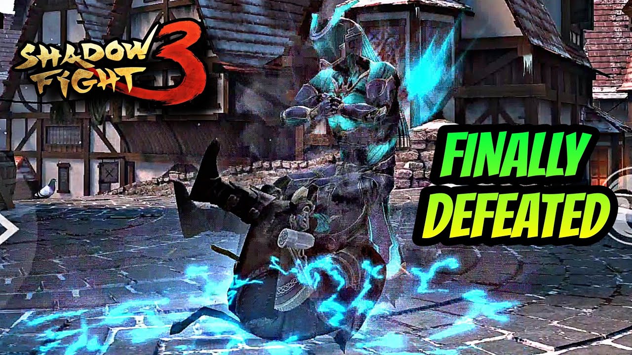 I finally defeated the HARDEST BOSS 😈😉 // How to defeat STEEL HOUND 🤬🥵 - Shadow Fight 3