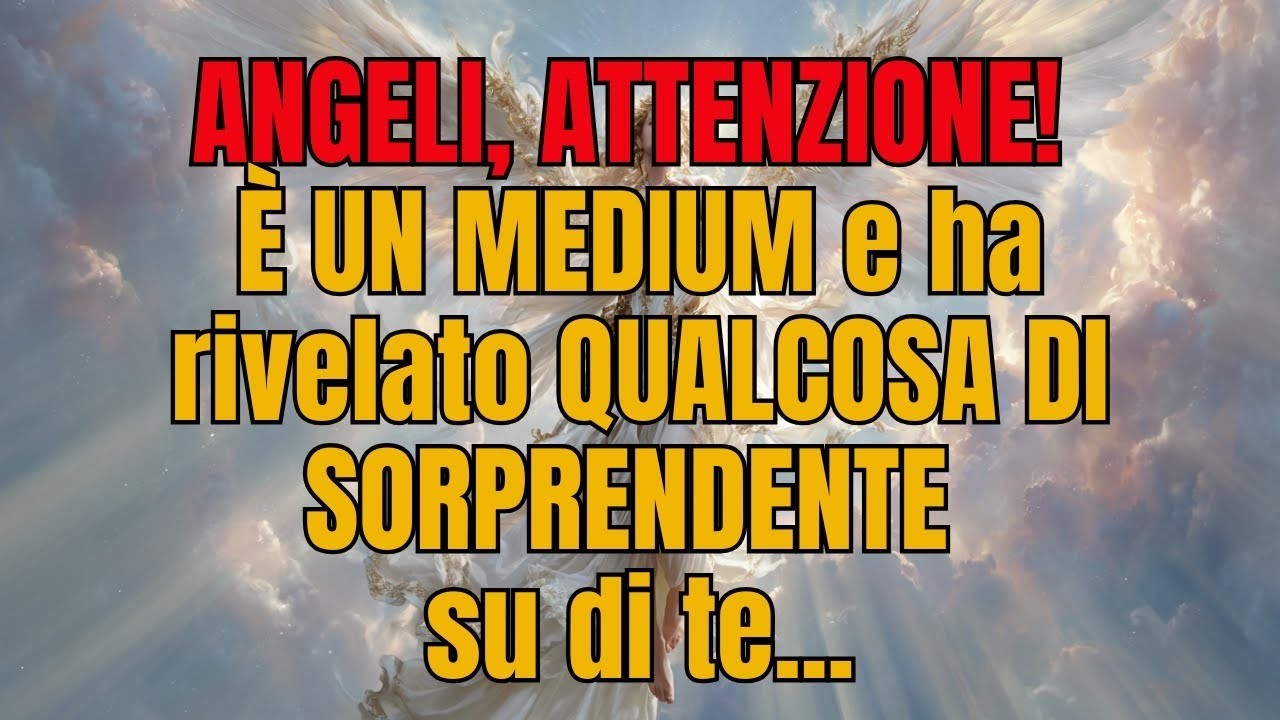 🔮 È UN MEDIUM e ha rivelato QUALCOSA DI SORPRENDENTE su di te... | Messaggio angelico 888