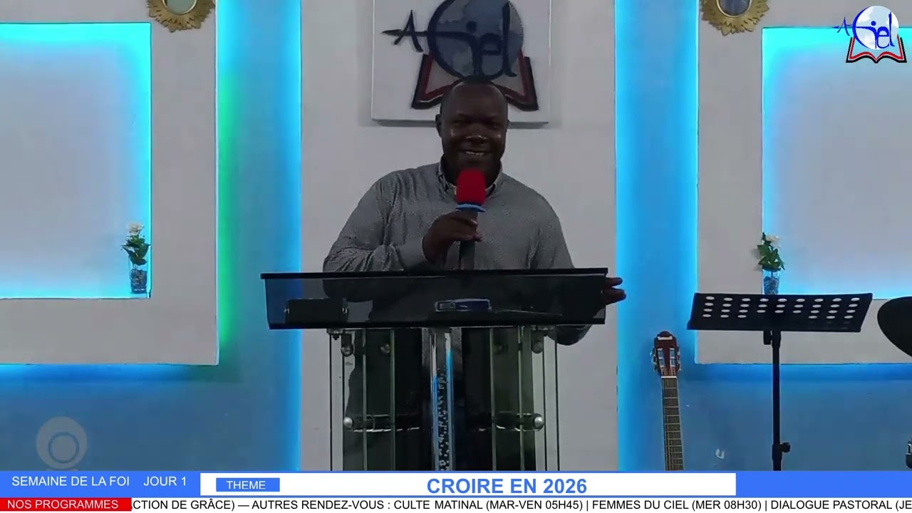 SEMAINE DE LA FOI 2026 JOUR 1