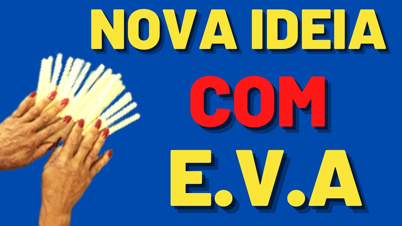UMA IDEIA SENSACIONAL FEITA COM PALITO DE PICOLÉ E E.V.A
