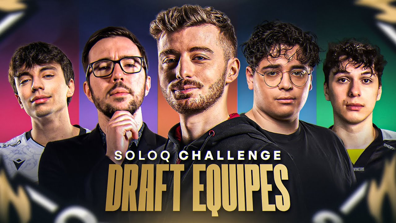 SoloQ Challenge 3 : La DRAFT ! (Ft. Kameto, Adam, Wakz & Splinter)