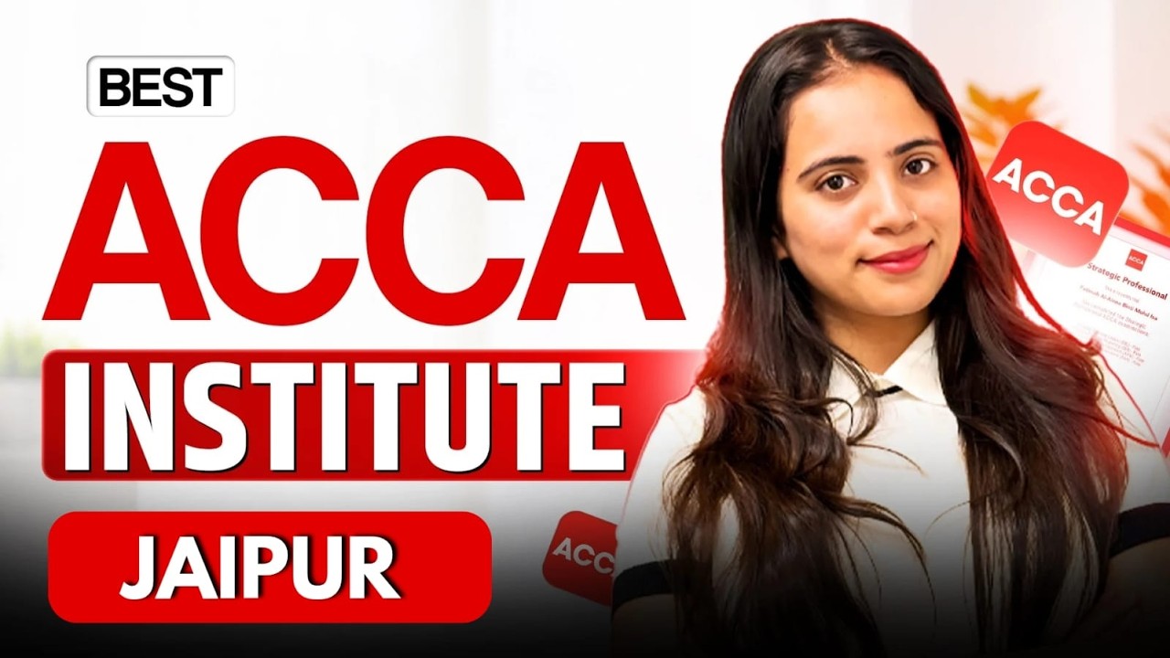 Best ACCA Institute in Jaipur | Top Institute for ACCA #acca