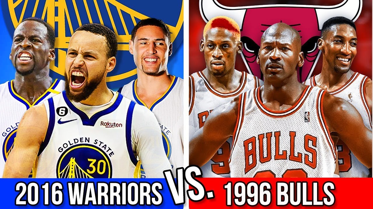 96 Bulls против Warriors 2016 — NBA Legends EXPLAINING Edition