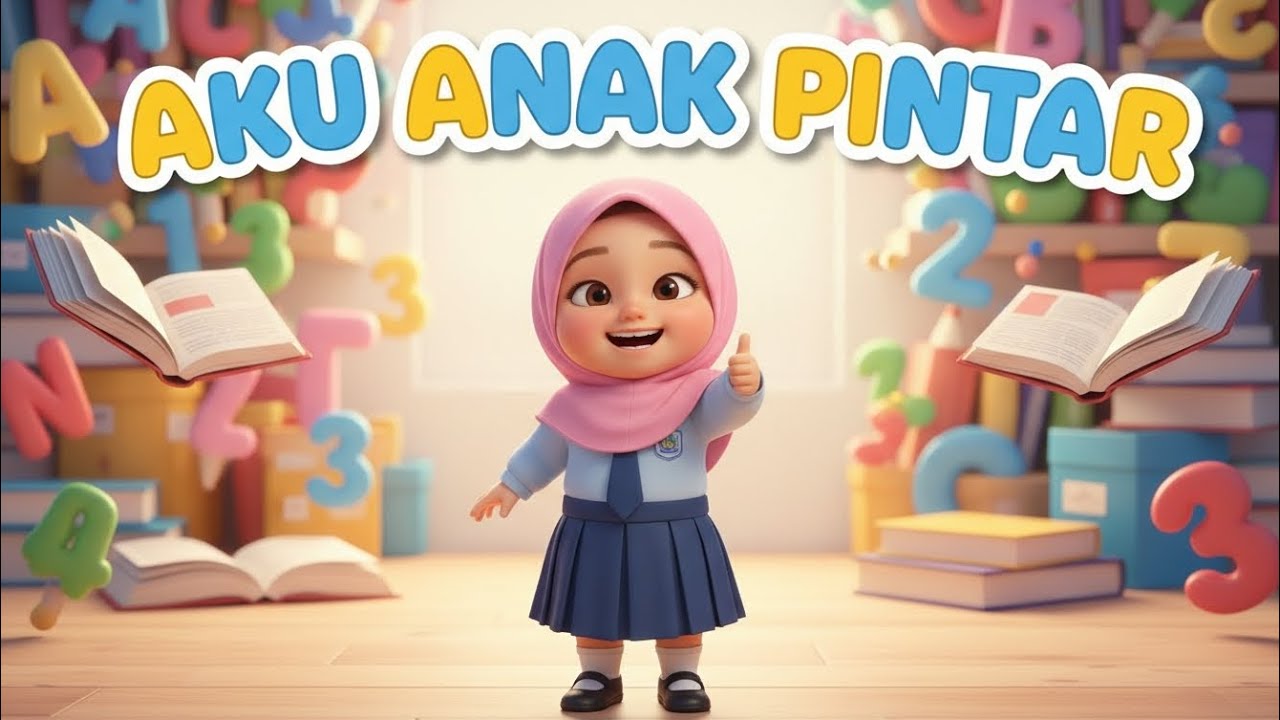 Aku Anak Pintar | Lagu Anak Sekolah TK & PAUD | Kiara Animasi 
