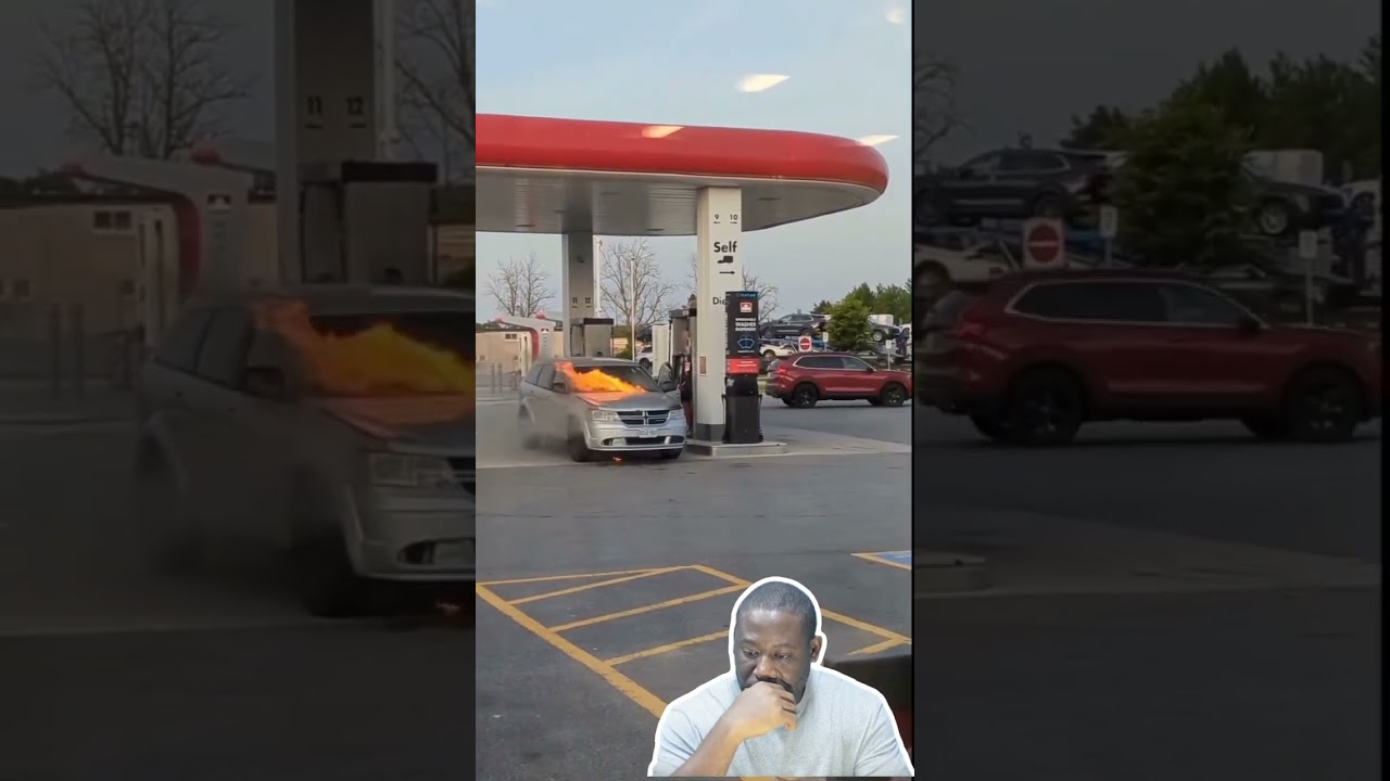 gas station doesn&rsquo;t have copious amounts of fire retardants for just an occasion such as this?