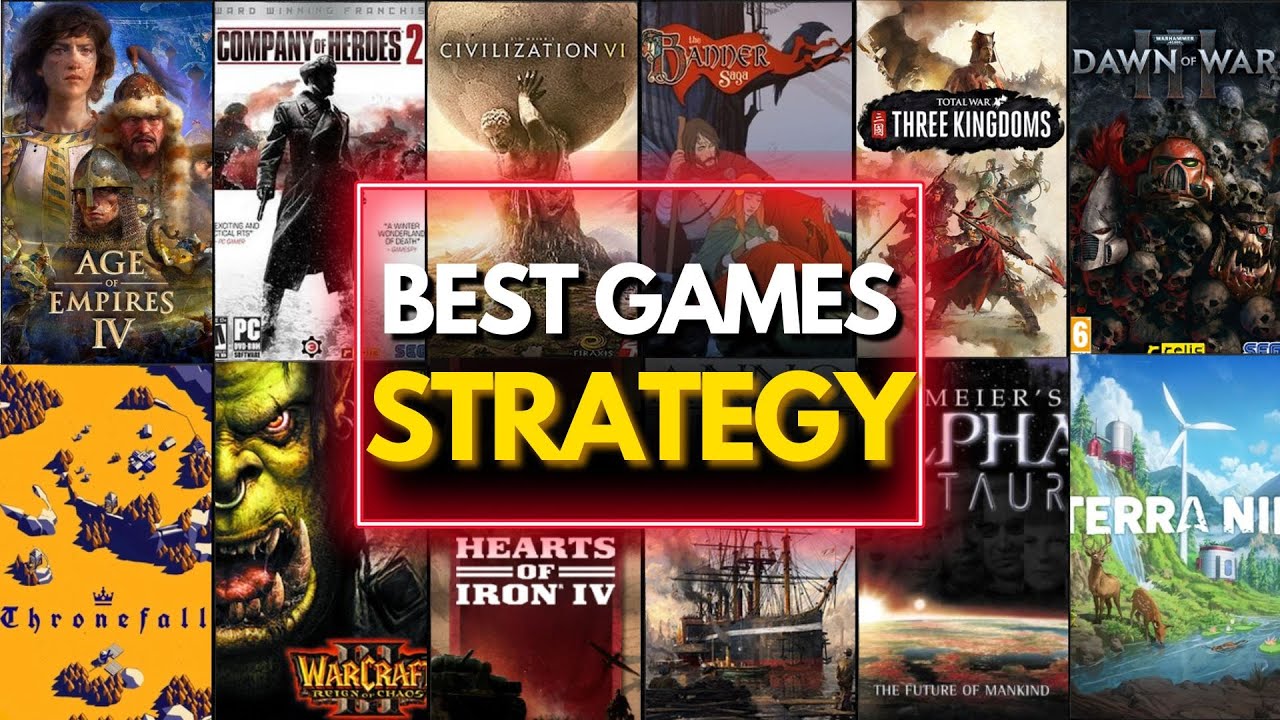 Top 60 BEST STRATEGY GAMES You Must Play in 2025!