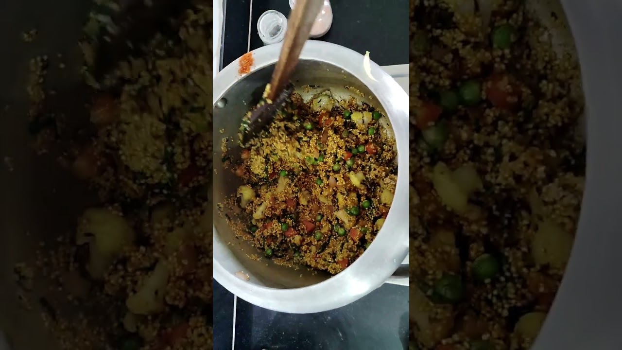 Daliya mix veg recipe