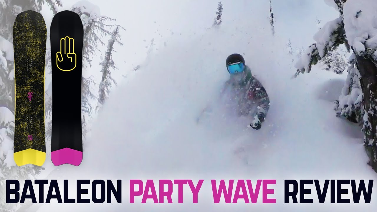 Bataleon Party Wave Snowboard Review