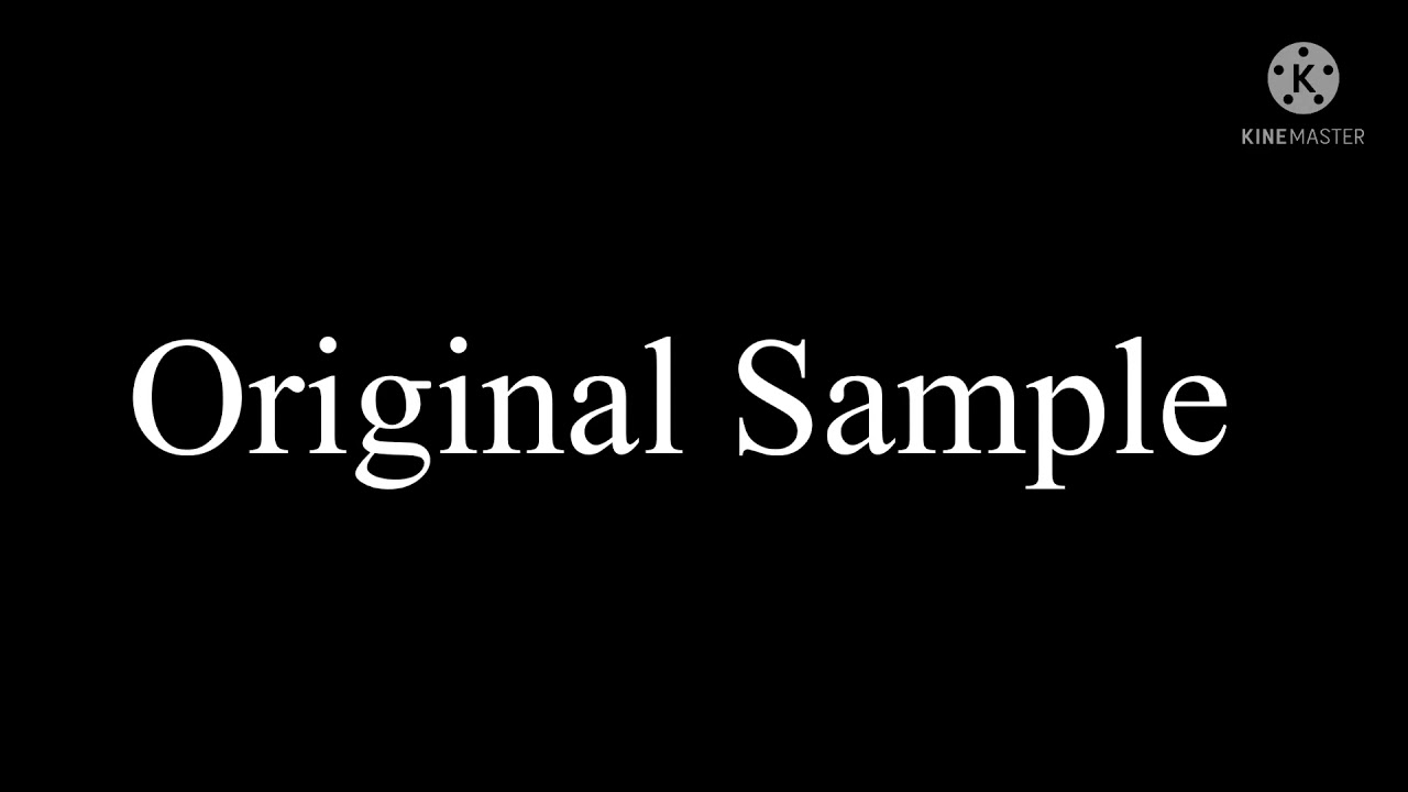 Woo! Sample