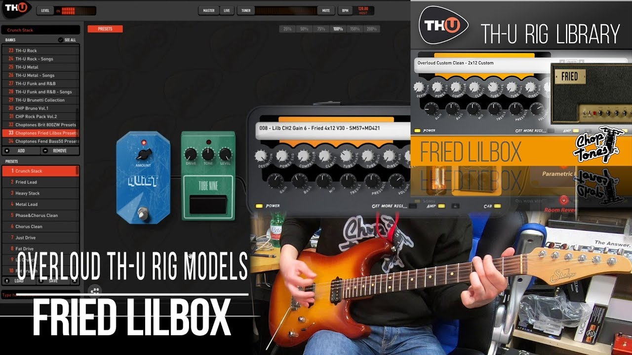 Overloud TH-U Rig Models Pack | Fried Lilbox | Playthrough Demo (Friedman Smallbox 50)