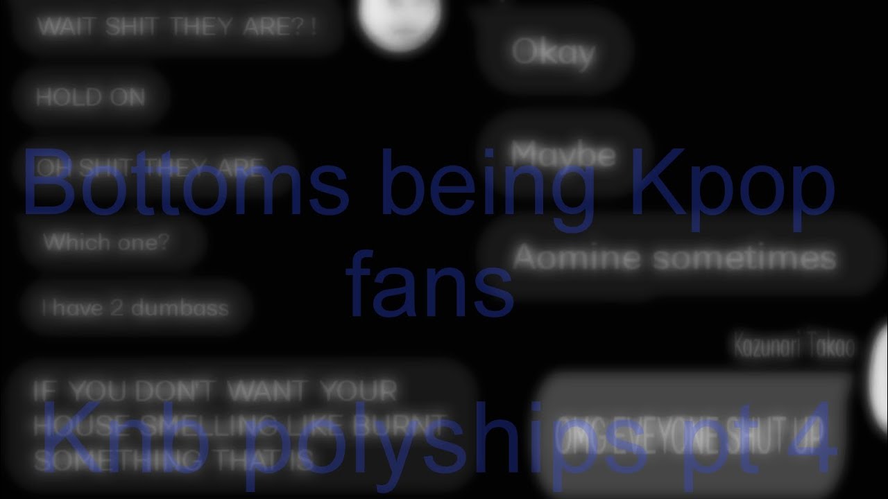 Knb characters being kpop fans || Knb polyships || check description