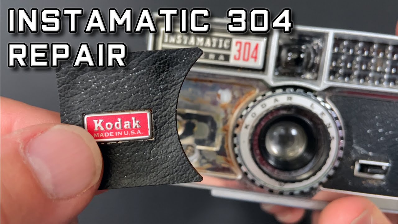 Kodak Instamatic 304 Camera Repair and some information