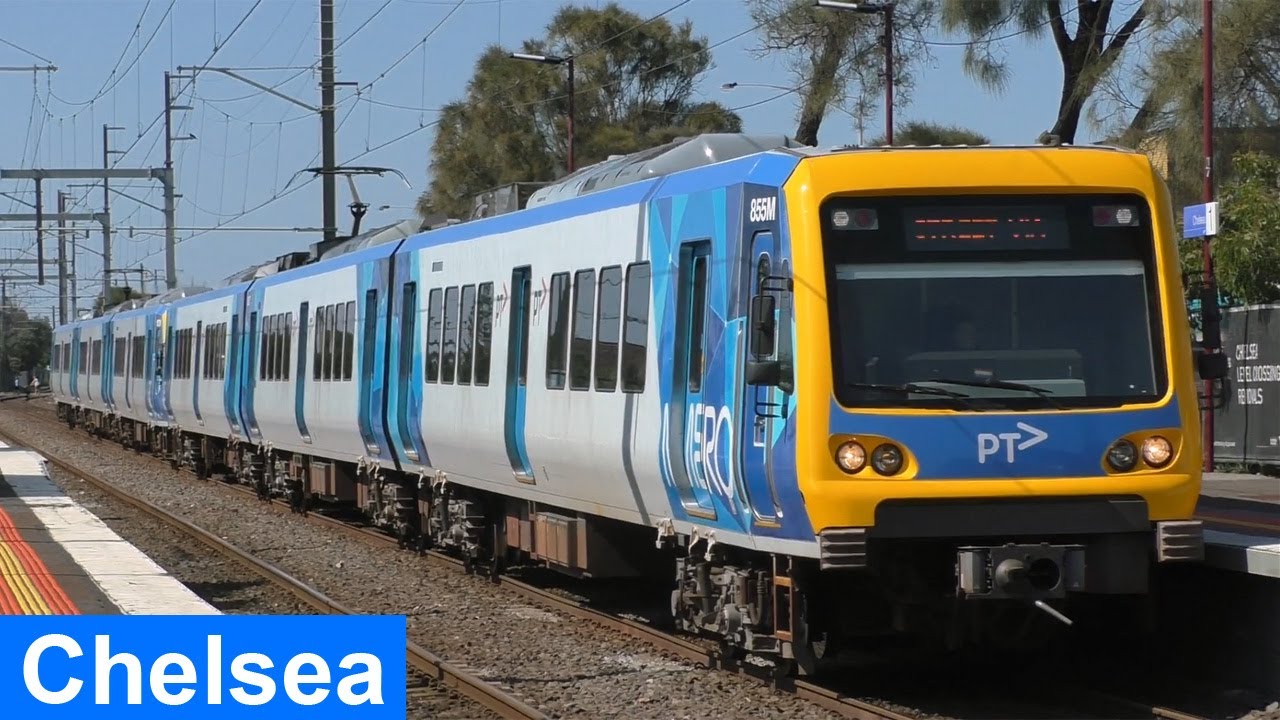 Trains at Chelsea - Metro Trains Melbourne