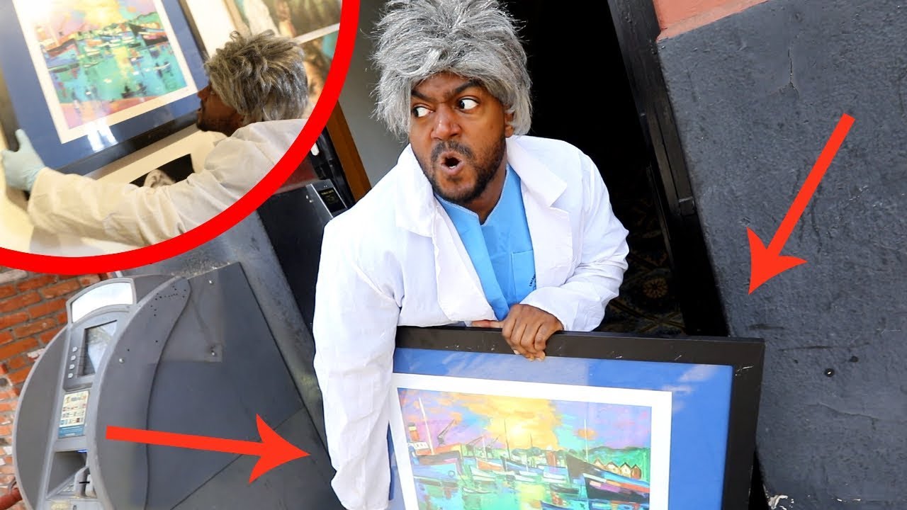 Inside Story of Stealing A Famous Painting (LIVE FOOTAGE)