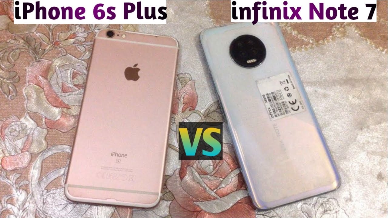 iPhone 6s Plus vs Infinix Note 7 Full Comparison (Speed Test & Camera Test) in 2020