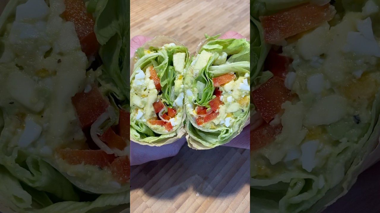 I Dropped 20 Pounds Just by Eating Lettuce Wraps #weightloss #lowcarb #easyrecipe
