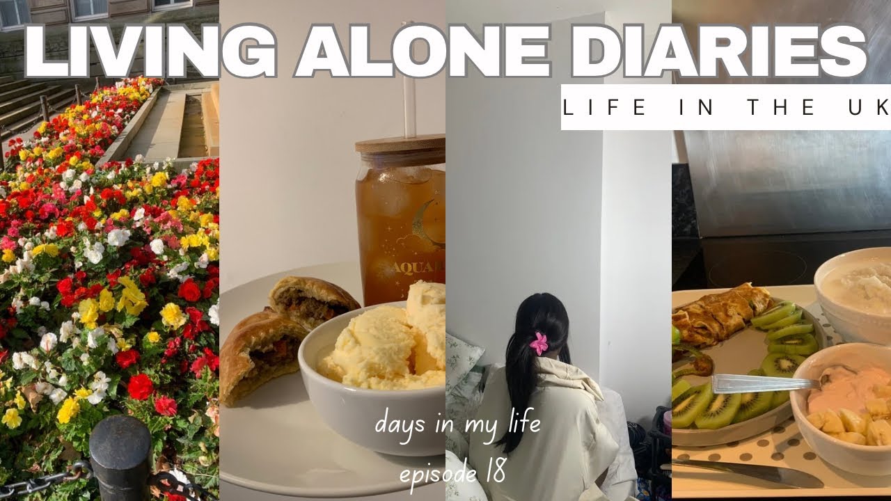 Days in my life in UK | Living alone diaries | Making Meat pie | shopping, cooking | Introvert life