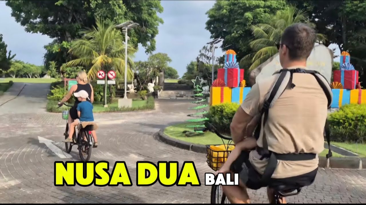 NUSA DUA BALI || WALK AROUND THE PENINSULA ISLAND IN THE AFTERNOON