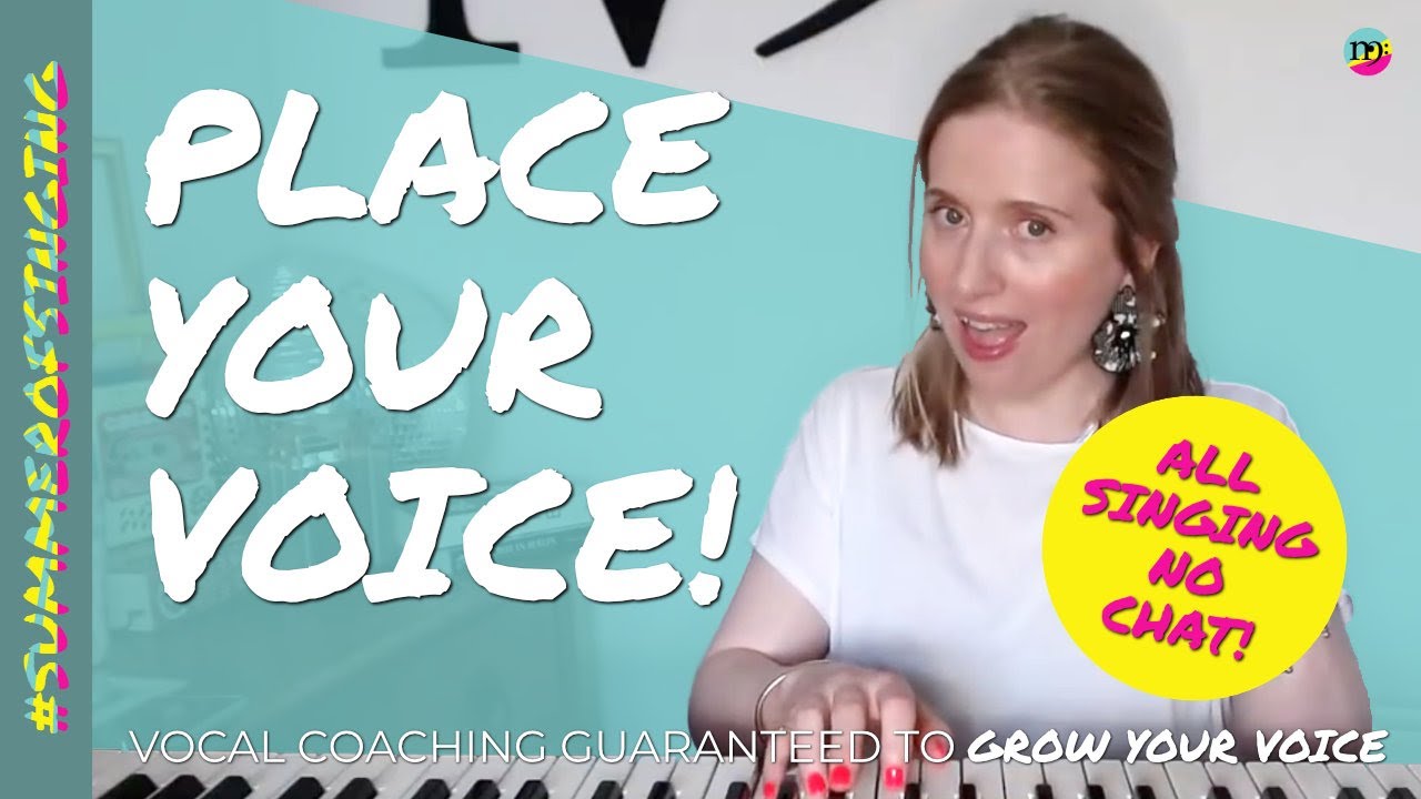A full NO CHAT vocal warm up routine for strong VOWEL PLACEMENT | MusicForMy... VOICE