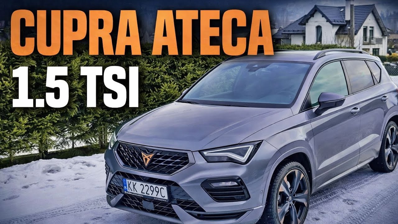 Nowe auto firmowe, czyli Cupra Ateca 1.5 🔥