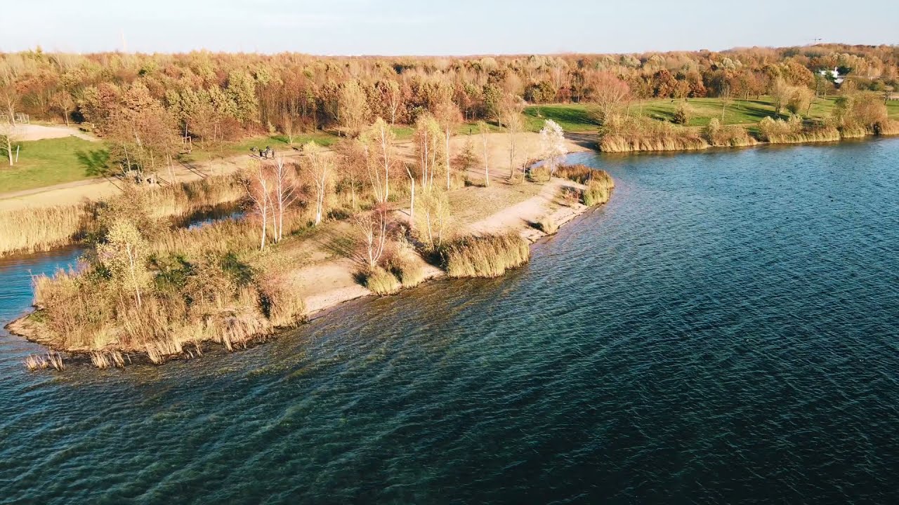 Cospudener See bei Leipzig - der Cossi im goldenen Herbst