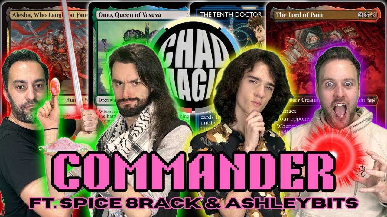 Unbelieveable Ending! | EDH w/Spice8rack & Ashleybits | Lord of Pain v Alesha v Omo v 10th Dr/Rose