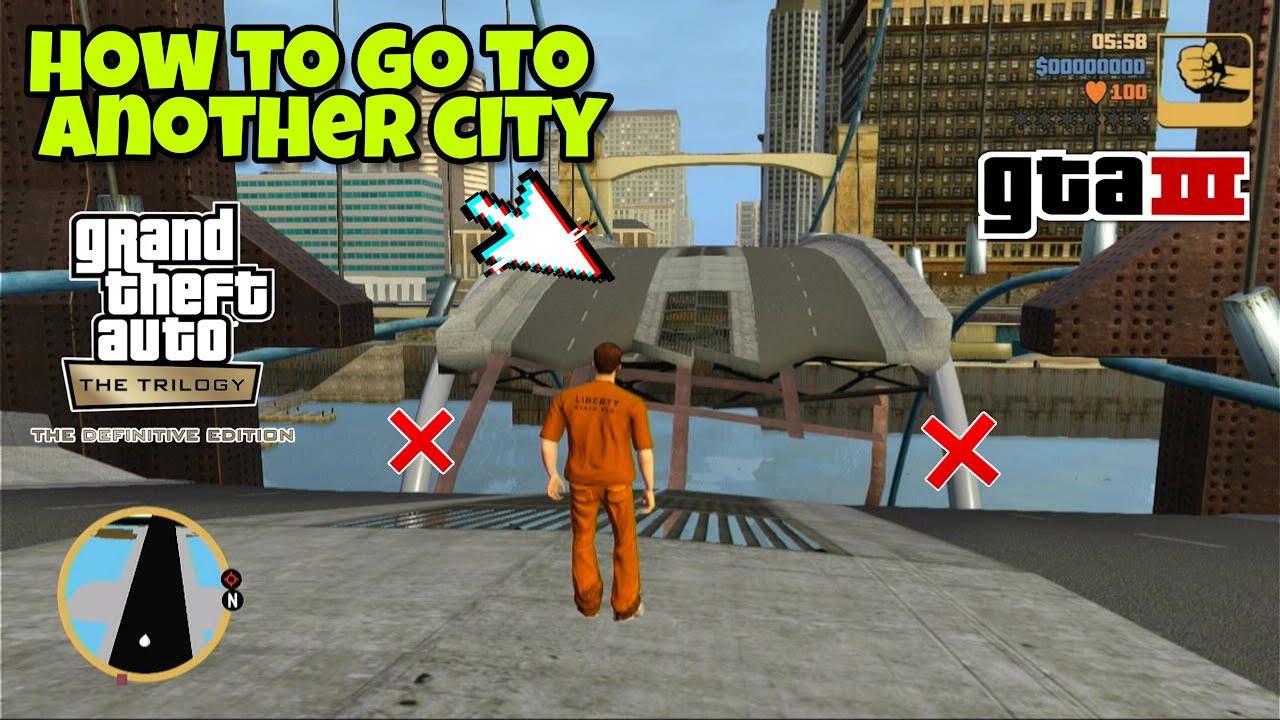 How to Go to Another Island on GTA 3 Definitive Edition Secret Tricks