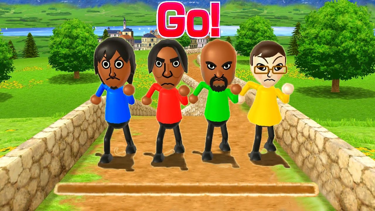 Wii Party Minigames - Yuya Vs George Vs Matt Vs Asami (Master Difficulty)
