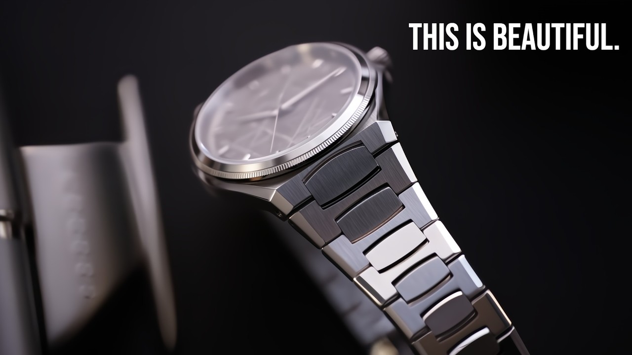 This Affordable Watch Looks Way More Expensive Than It Actually is. - Integrated Bracelet Meteorite