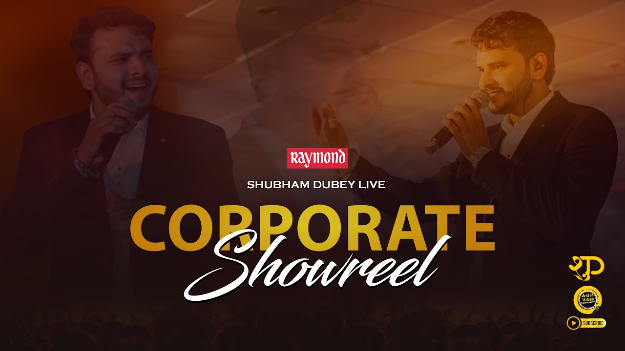 Corporate Showreel 2025 | The Voice of Celebration l Shubham Dubey Live
