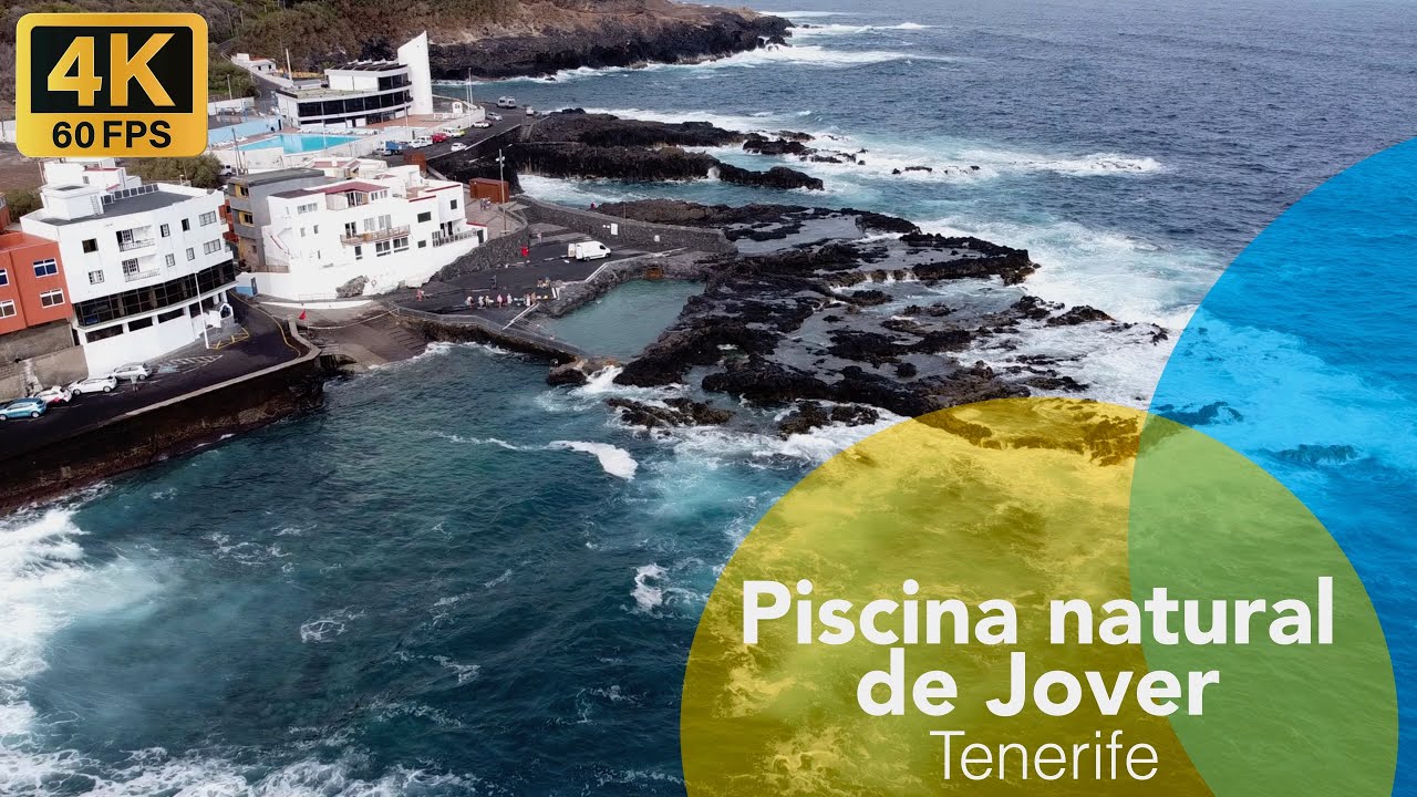 Piscina Natural Jover, Tenerife 🌊 el norte que encanta 4K
