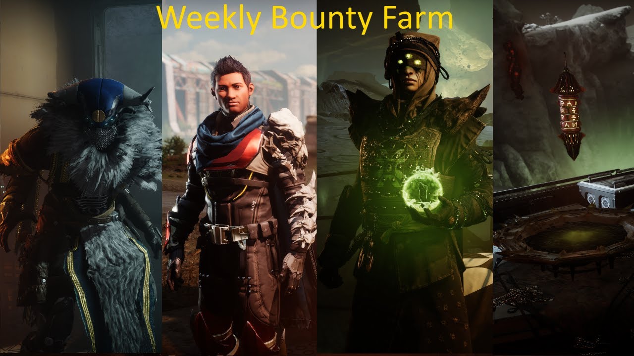 Fast and Easy Weekly Bounty Run for People Who Hate Bounties (Destiny 2)